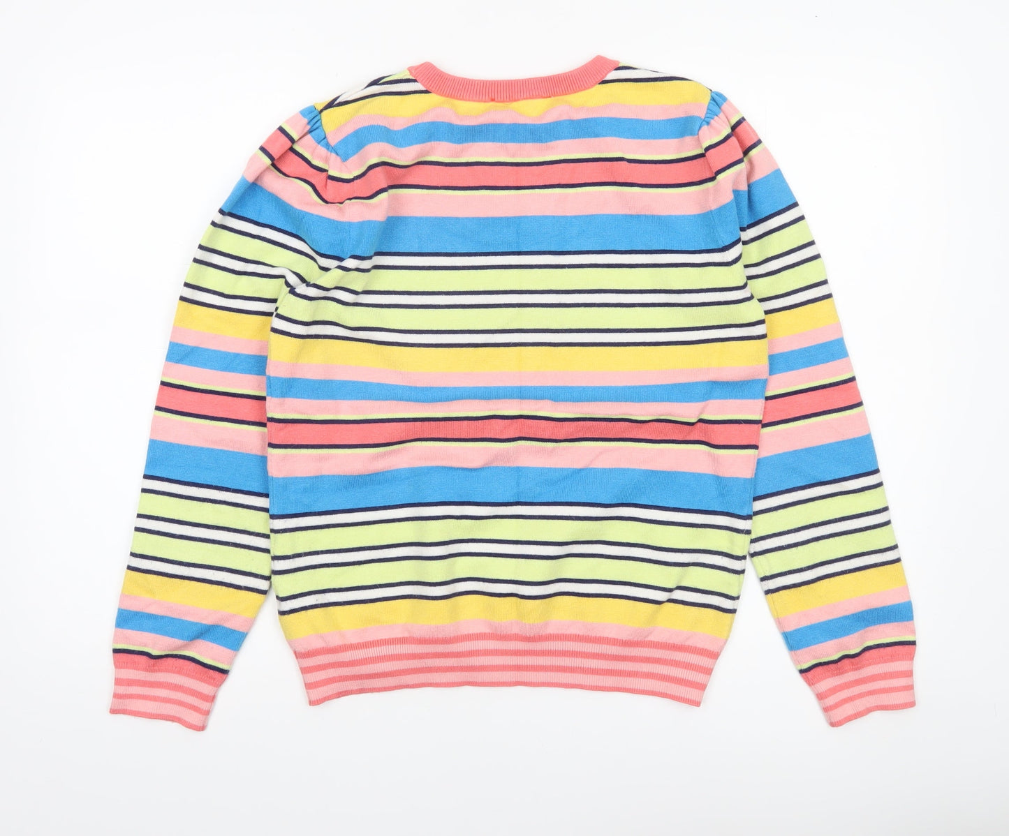 Womens UK Size L Kelly & Grace Multicoloured Pullover Jumper