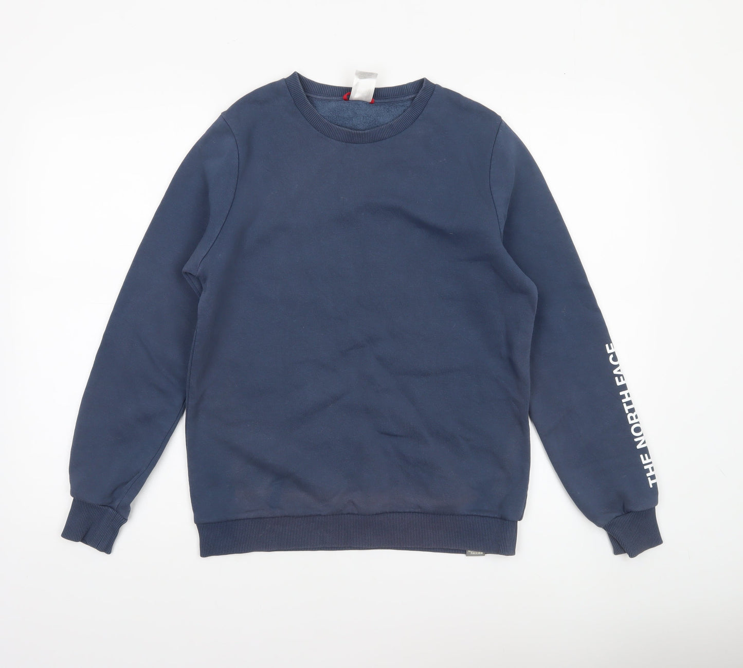Womens UK Size S The North Face Blue Pullover Sweatshirt