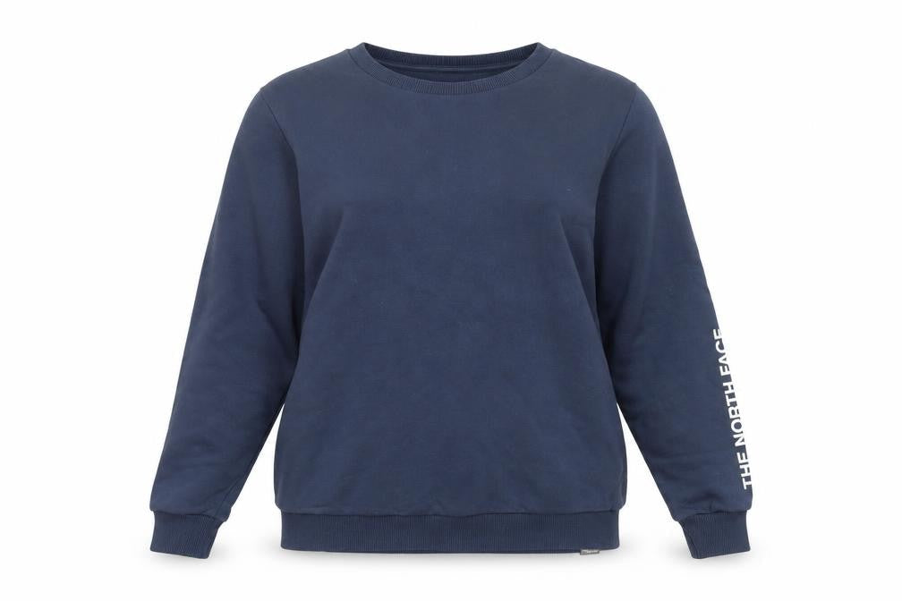 Womens UK Size S The North Face Blue Pullover Sweatshirt