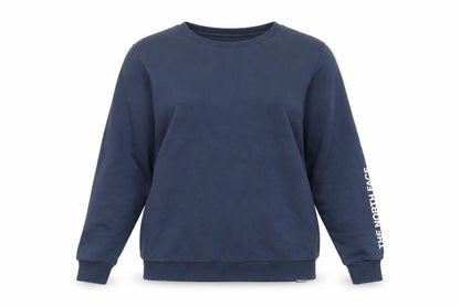 Womens UK Size S The North Face Blue Pullover Sweatshirt