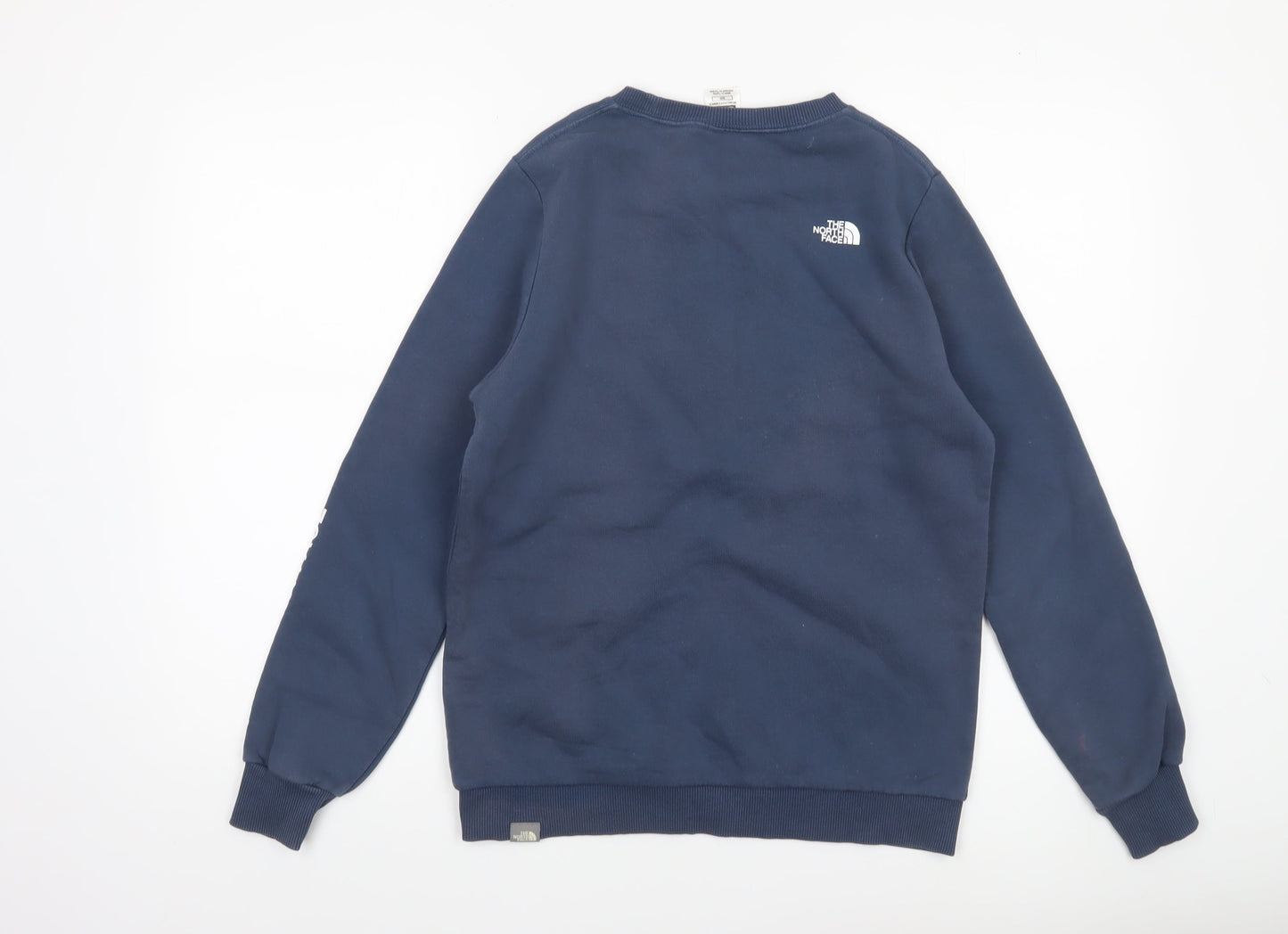 Womens UK Size S The North Face Blue Pullover Sweatshirt