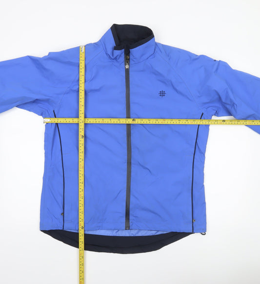 Womens UK Size 14 Backswing Blue Windbreaker Coat