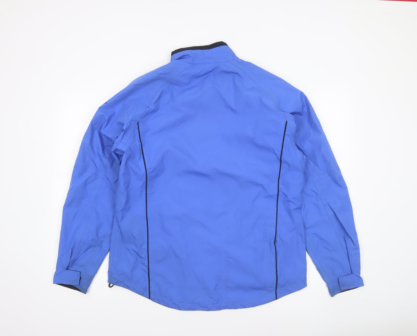 Womens UK Size 14 Backswing Blue Windbreaker Coat