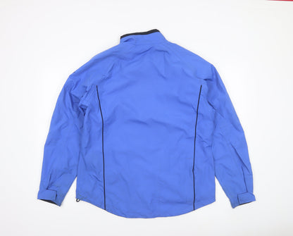 Womens UK Size 14 Backswing Blue Windbreaker Coat