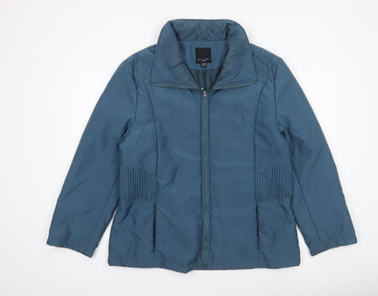 Womens UK Size 20 Betty Kay Blue Puffer Jacket