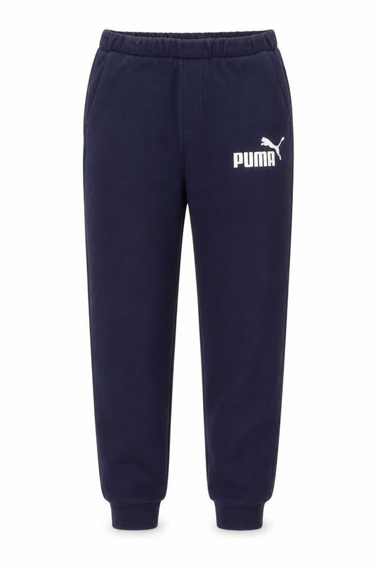 Boys UK Size 13-14 Years PUMA Regular Fit Jogger Blue Trousers