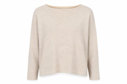 Womens UK Size M H&M Beige Pullover Jumper