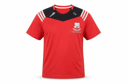 Mens UK Size S O’Neills Red FootballGym & TrainingRunning & Jogging T-Shirt