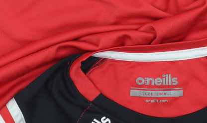 Mens UK Size S O’Neills Red FootballGym & TrainingRunning & Jogging T-Shirt