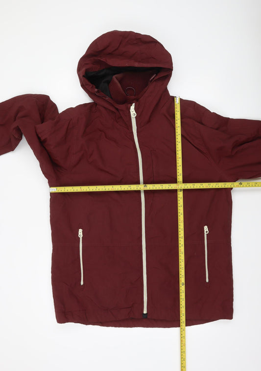 Mens UK Size L NEXT Red Windbreaker Coat