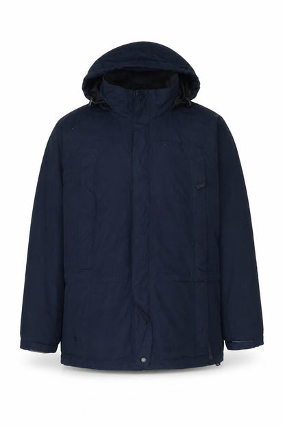 Mens UK Size M Lakes Edge Blue Parka Coat