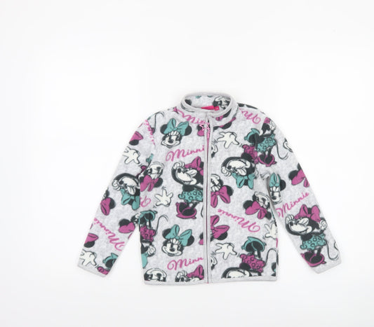 Girls UK Size 6 Years Disney Grey Basic Jacket