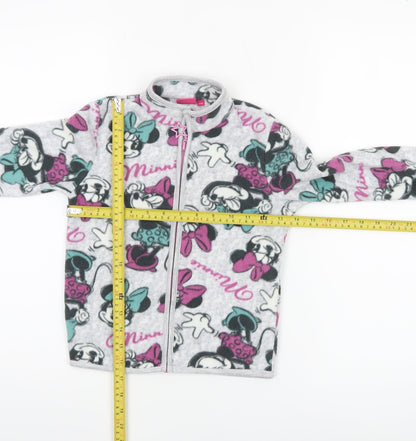 Girls UK Size 6 Years Disney Grey Basic Jacket