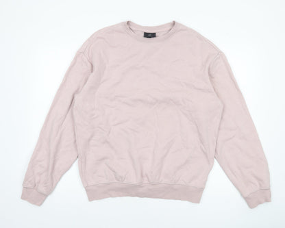 Mens UK Size S H&M Beige Pullover Sweatshirt
