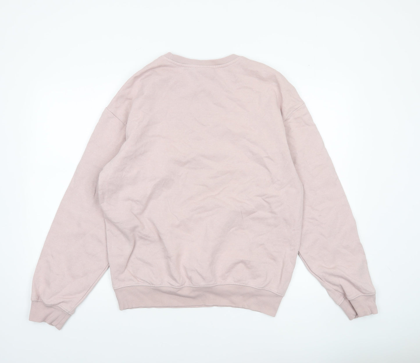 Mens UK Size S H&M Beige Pullover Sweatshirt