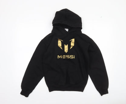 Boys UK Size 9-11 Years New Spirit Black Pullover Hoodie