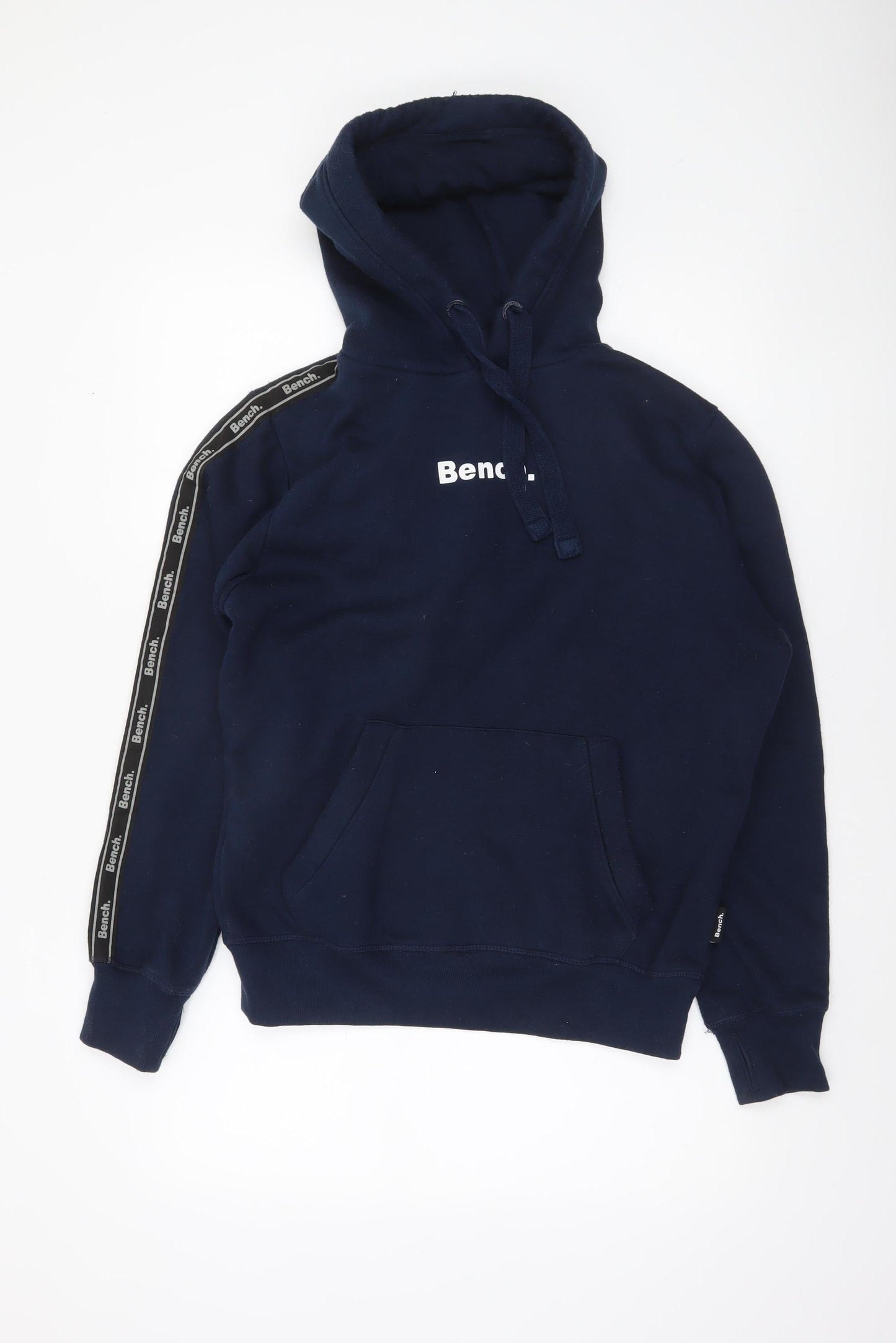 Mens UK Size S Bench Blue Pullover Hoodie