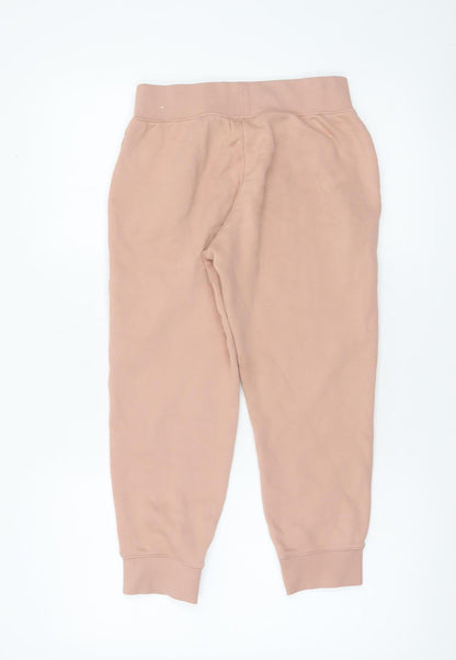 Womens UK Size S Nike Regular Fit Jogger Pink Trousers