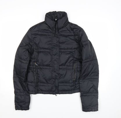 Womens UK Size S Calvin Klein Jeans Black Puffer Jacket