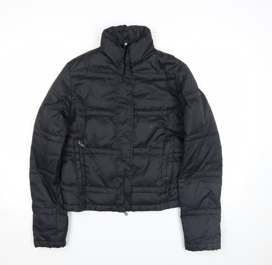 Womens UK Size S Calvin Klein Jeans Black Puffer Jacket