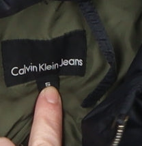 Womens UK Size S Calvin Klein Jeans Black Puffer Jacket