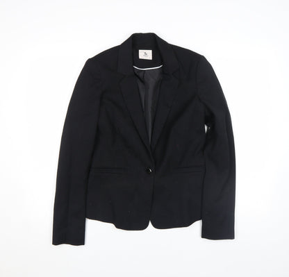 Womens UK Size 12 TU Regular Black Blazer