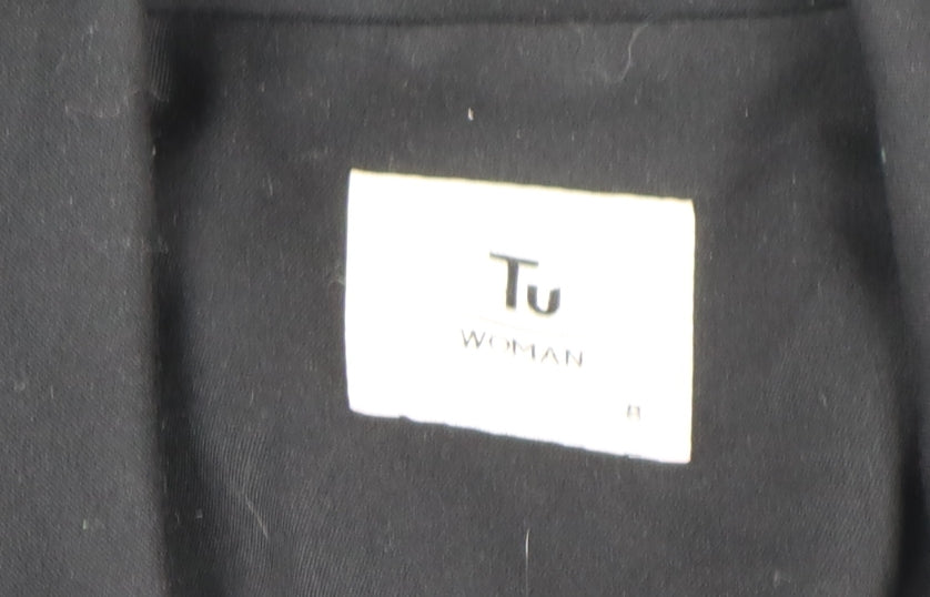 Womens UK Size 12 TU Regular Black Blazer