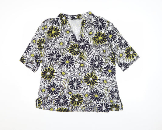 Womens UK Size 18 Bonmarché Multicoloured Tunic Blouse