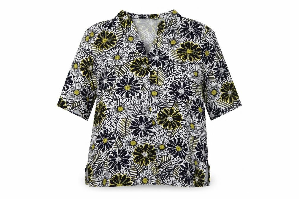 Womens UK Size 18 Bonmarché Multicoloured Tunic Blouse