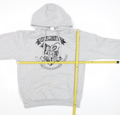 Womens UK Size L Fahona Grey Pullover Hoodie