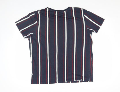 Mens UK Size XL Fluid Blue  T-Shirt