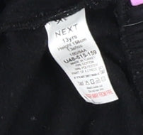 Girls UK Size 13 Years NEXT Black Pullover Hoodie