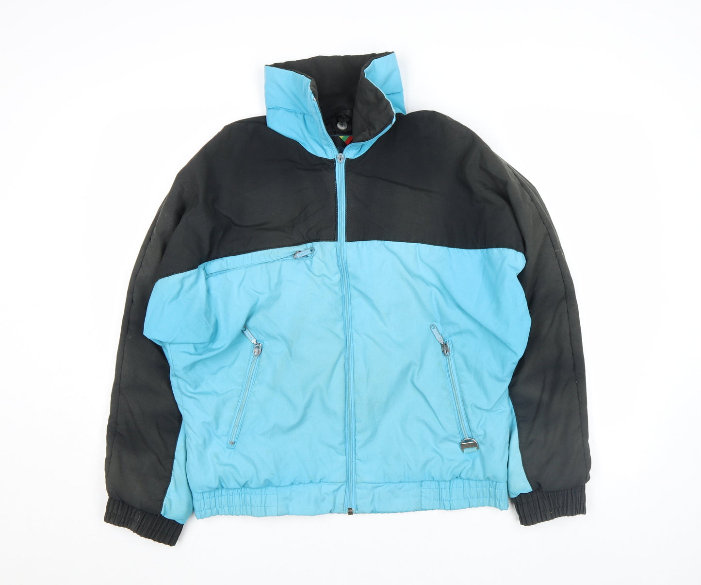 Womens UK Size 10 Rodeo Blue Puffer Jacket