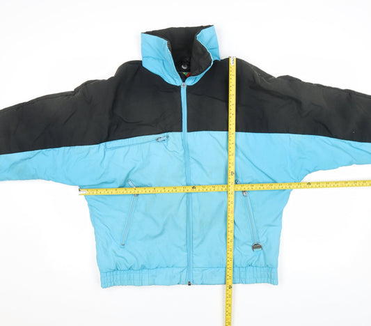 Womens UK Size 10 Rodeo Blue Puffer Jacket