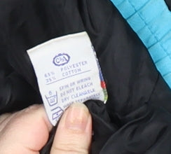 Womens UK Size 10 Rodeo Blue Puffer Jacket