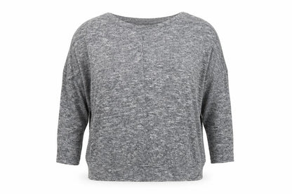 Womens UK Size S Zara Grey Basic Blouse