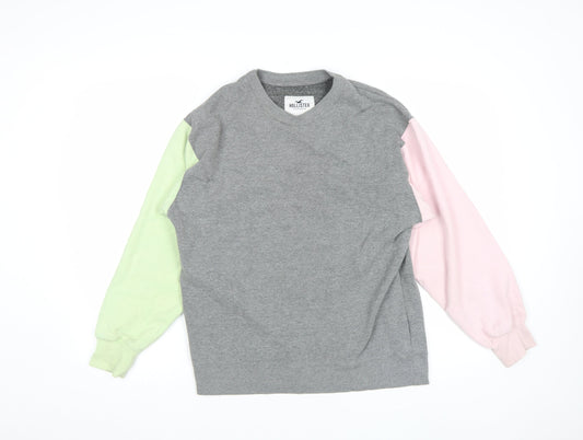 Mens UK Size XS Hollister Multicoloured Pullover Sweatshirt
