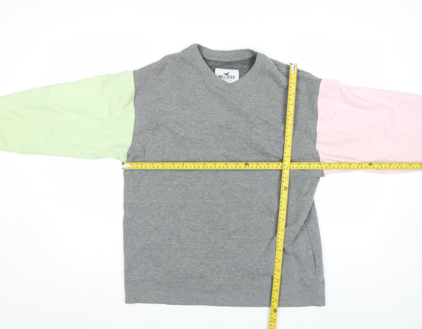Mens UK Size XS Hollister Multicoloured Pullover Sweatshirt