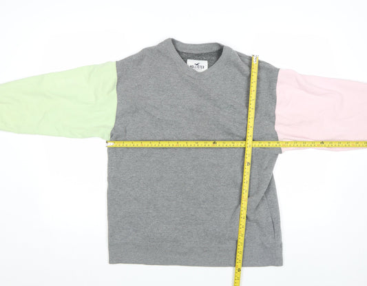 Mens UK Size XS Hollister Multicoloured Pullover Sweatshirt