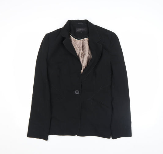 Womens UK Size 12 NEXT Regular Black Blazer