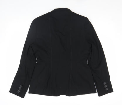 Womens UK Size 12 NEXT Regular Black Blazer