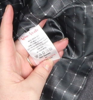 Womens UK Size XL Une Veste Grey Basic Jacket