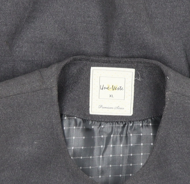 Womens UK Size XL Une Veste Grey Basic Jacket