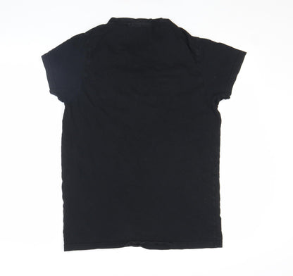 Mens UK Size S Lee Cooper Black  T-Shirt