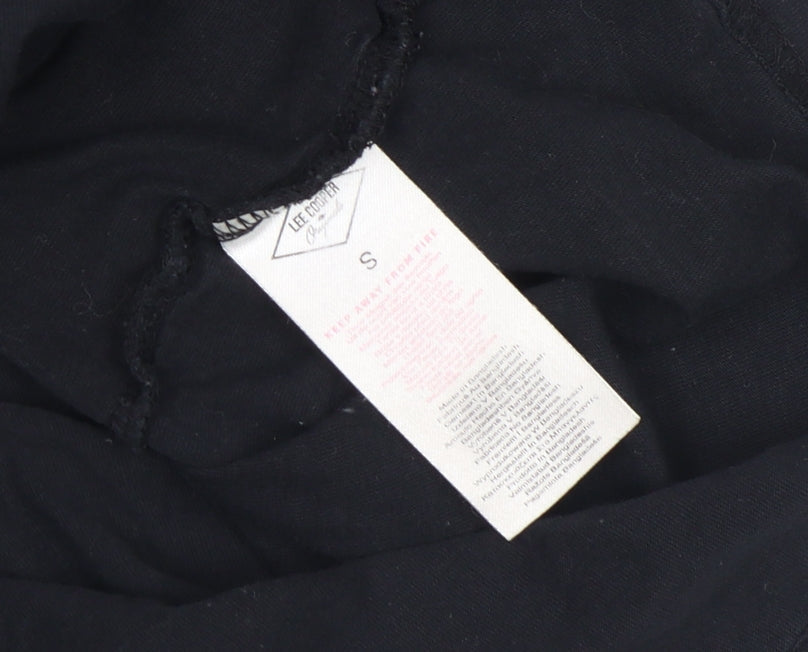 Mens UK Size S Lee Cooper Black  T-Shirt