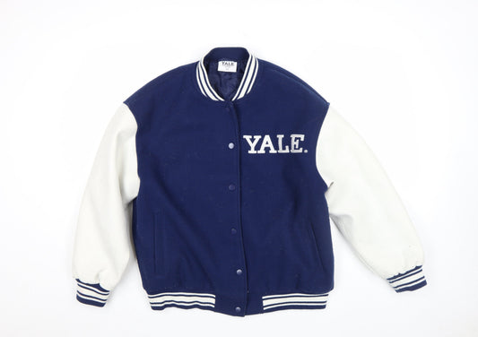 Mens UK Size XS Primark Blue Varsity Jacket