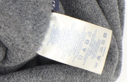 Womens UK Size S Lands' End Blue Parka Coat