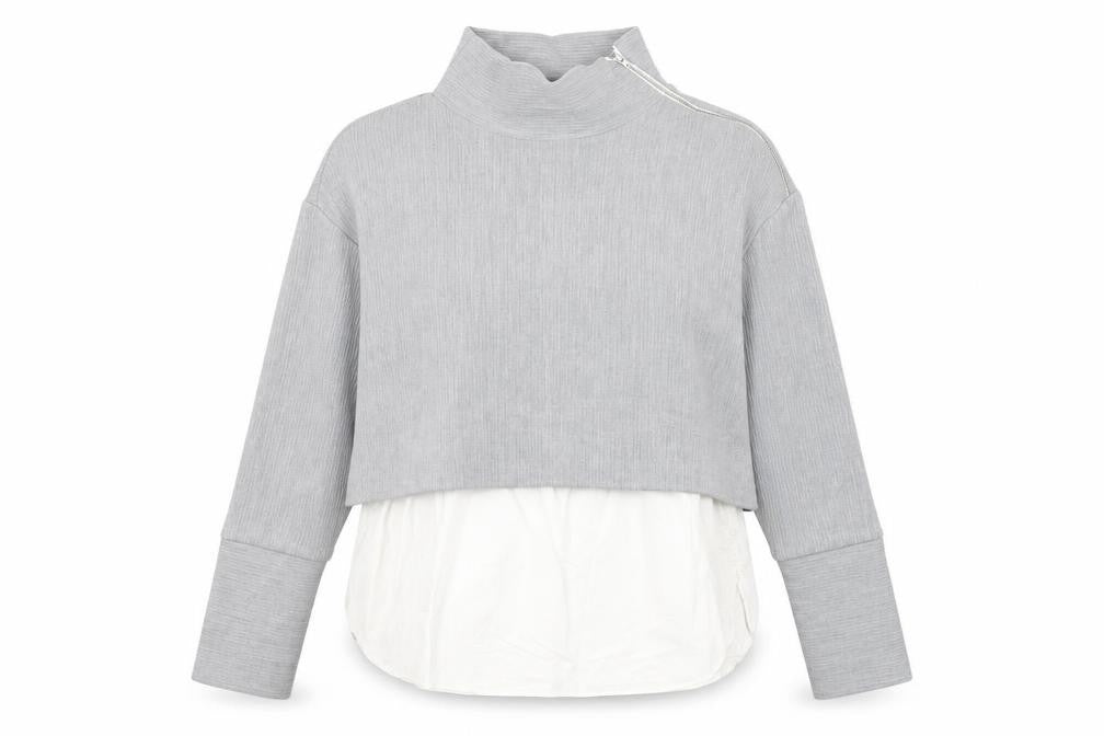 Womens UK Size 12 Zara Grey Pullover Jumper