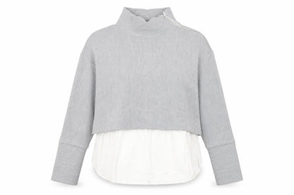 Womens UK Size 12 Zara Grey Pullover Jumper