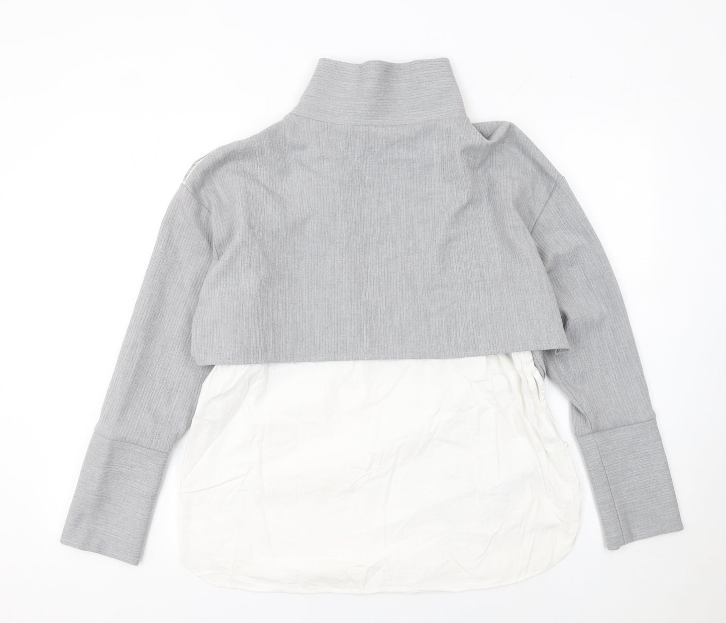 Womens UK Size 12 Zara Grey Pullover Jumper